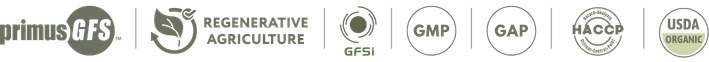 Primus GFS, Regenerative Agriculture, GFSI, GMP, GAP, HACCP, USDA Organic